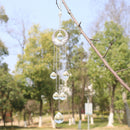 Crystal Windchime Round Ball Dream Catchers Wind Bell Balcony Candlestick Decor