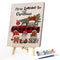 DIY Paint By Number Kit Frameless Goblin Cartoon Handpainted Canvas Wall Decor