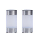 2 STAINLESS STEEL SOLAR POWERED LED WALL LIGHT FENCE LAMP OUTDOOR LIGHTS GARDEN
