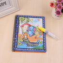 Slibrat Magic Water Drawing Cloth Book Kids Reusable Forest Drwain