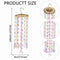 Decoration Garden Decor Hanging Ornament Crystal Pendant Handmade Wind Chimes