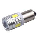 Auto Lamp Car Wedge Side Light 5630 6 SMD BA9S T4W H6W 363  License Plate Bulb