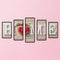 Full Cross Stitch 11CT Cotton Thread DIY 5 Panels HOME Handmade Stamped Decor