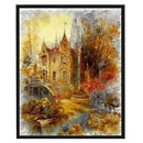 Full Embroidery Building Counted Cross Stitch 14CT 2 Strand Cotton Kit