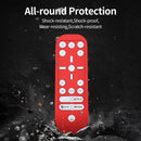 Silicone Case for PS5 Game Console Remote Control Protective Shell (Red) Newly
