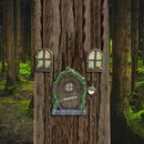 Mini Creative Cute Garden Ornaments Fairy Window Door Figures Glow in Dark
