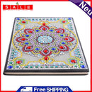 DIY Mandala Special Shaped Diamond Painting 50 Pages A5 Sketchbook Notebook Gift