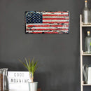 Flag Sheet Metal Drawing Metal Painting Tin Wall Home Poster Bedroom Art Sign
