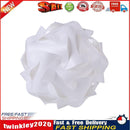 Modern Pendant Lights Bedroom Hanging Lamp Nordic Lampshade Holder (White) Newly