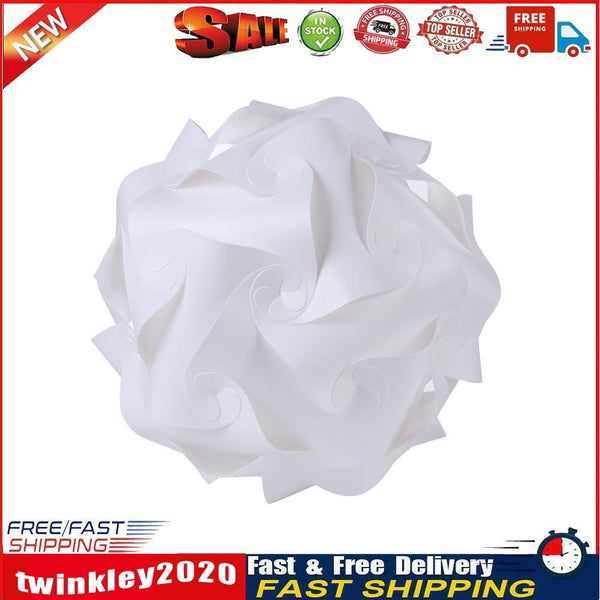 Modern Pendant Lights Bedroom Hanging Lamp Nordic Lampshade Holder (White) Newly