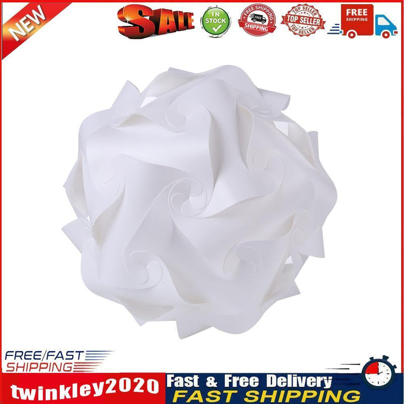 Modern Pendant Lights Bedroom Hanging Lamp Nordic Lampshade Holder (White) Newly