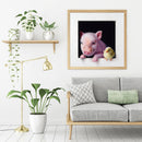 Pig and Chick Oil Paint By Numbers Kits Canvas Picture DIY Wall Art Craft