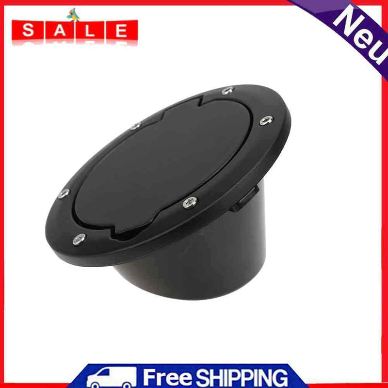 Car Fuel Tank Cap Black ABS Tank Cover Gasoline Tank Dop for Jeep Wrangl