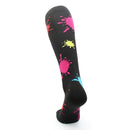 Unisex Warm Calf Length Socks Women Men Breathable Graffiti Soft Sports Socks