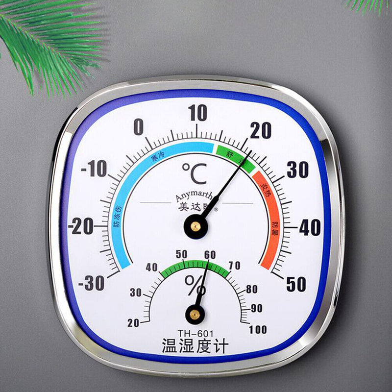 Wall Mounted Temperature Humidity Meter Kitchen Thermometer Hygrometer