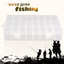 Double Layer Bait Lure Sorting Box Fishing Tackle Case Organizer (24 Slots)