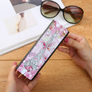 DIY Leather Diamond Painting Glasses Storage Case Mosaic Kit (Q33 Tower) Newly