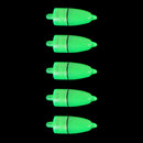5pcs Fishing Bells Alarm Night Luminous Fishing Rod Tip Bite LED Light Ring Bell