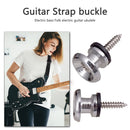 10pcs Guitar Strap Locks Button Pins for Electric Acoustic Bass Locking Par