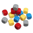 Gift Polyhedral Entertainment Board Game Accessory Colord Blank Dices Dice Set