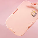 Microwave Lunch Box Food Grids Storage Container School Bento Box (Pink) Newly