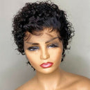 One Size Party Fashion Women's wig Black Hair Wig Short Curly Wigs Twist Wig