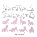 8pcs DIY Cutting Dies Stencils Scrapbook Embossing Craft Album Card Gifts-226403