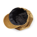 Fiddler Hat Casual Artist Painter Hat Octagonal Cap Beret Hat Mariner Cap