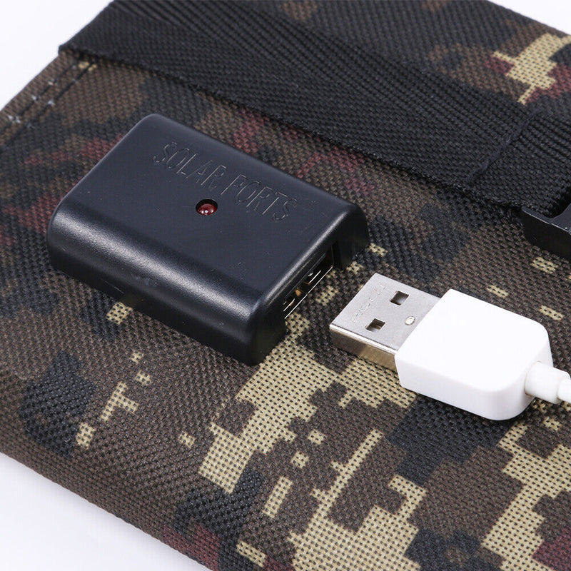 20W 5V USB Foldable Solar Panel Portable Waterproof For Mobile Phone Outdoo