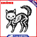 Creative Cat Skeleton Enamel Badges Jacket Lapel Brooches Kids Women Jewelry