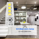 2W Silicone Corn Lamp G4 SMD2835 8 LED Chandelier Light Bulb (Cold White) Newly
