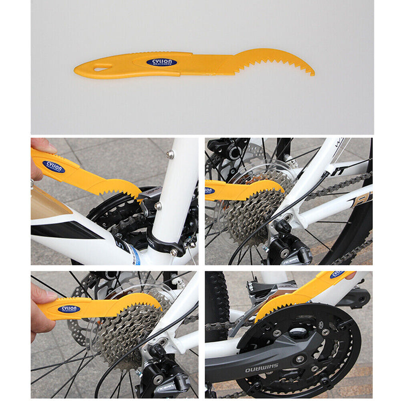 Bicycle cleaing Tool kits Chain Cleaner+tire Brushes+Bike Cleaning gloves Newly