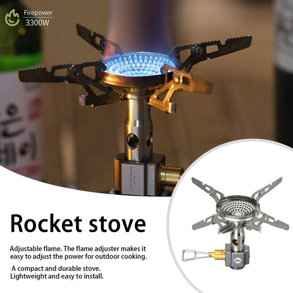 Camping Gas Stove Outdoor Separated Gase Furnace Portable Gas Burner~