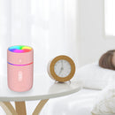 Portable Colorful Mini USB Car Humidifier Mist Maker Air Purifier (Pink)