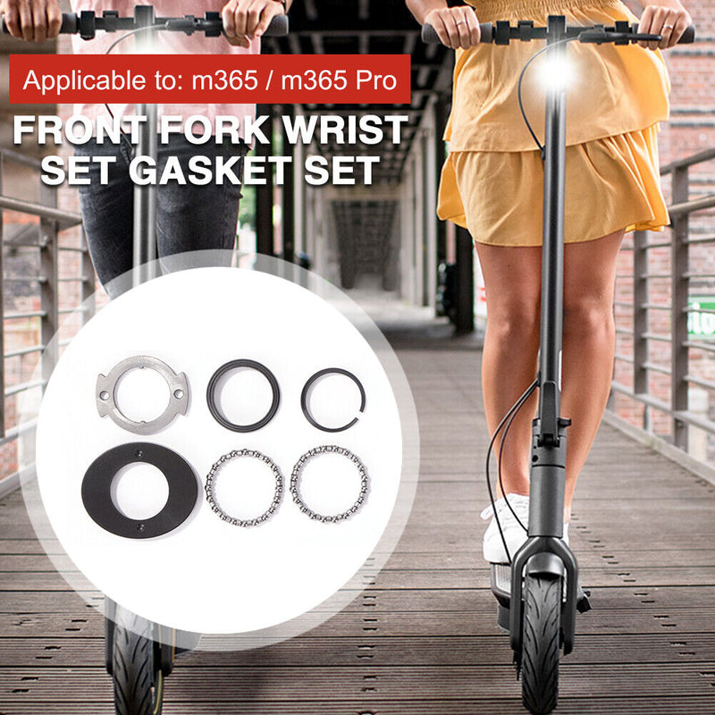 Electric Scooter Front Fork Tube Washer Spacers Sets Parts for M365/M365 PR