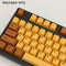 Mechanical Keyboard Keycaps, Brown, Gaming Dye-sublimation Keycap Hot Set U6Y0