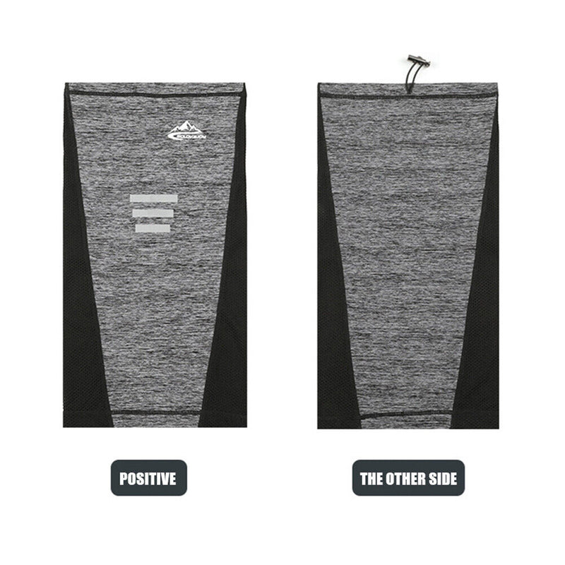 Outdoor Cycling Dustproof Reflective Headband Anti UV Ice Silk Face Neck Tu