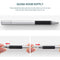 Replacement Silicone Pencil Tip, Capacitive Stylus, Convenient Touch Screen -