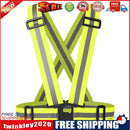 Night Running Reflective Straps Vest Traffic Night Work Security Clothing