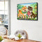 Frameless Painting By Numbers Little Dog DIY Handmade Drawing On Canvas Art Kit