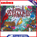 Handmade Part Drill Bird Letter 5D Special Shaped DIY Diamond Painting Kit Gift
