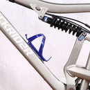 Mountain Bike Kettle Cage MTB Water Bottle Holder with Screw Wrench (Blue) Newly