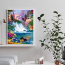 5D Diamond Painting Landscape Landscape Full Square Diamond Mosaic Wall