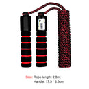 Children Skipping Rope with Counter Jumping Ropes Sports Equipment (Black) Newly