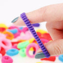 100pcs Cute Elastic Rope Baby Girl Hair Ties Ponytail HoldersHairbands Sale O4U6