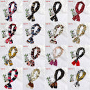 Gifts Elegant Hair Tie Band Women Head Neck Silk Feel Satin Neck Scarf Long