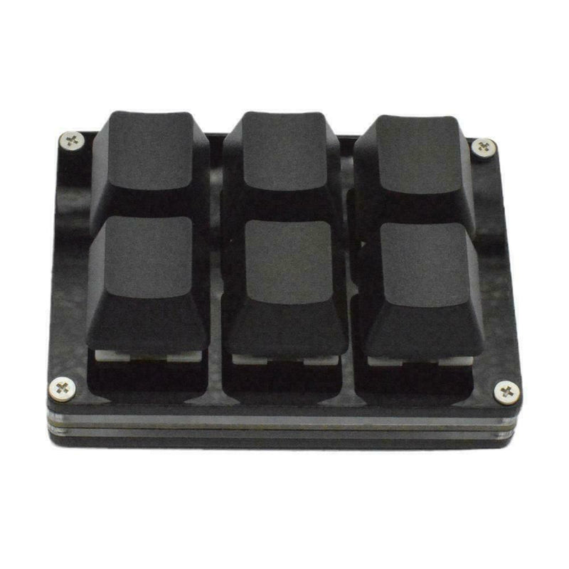 6 Keys Blacks Keypad Mini Keyboards Copy And Paste Shortcuts Custom B5I9
