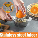 1x Kitchen Bar Steel Orange Lemon Lime Squeezer Juicer Hand Tool Press C5R E6B4