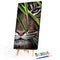 Paint By Numbers Kit DIY Tiger in Leaves Colouring Oil Art Picture Craft