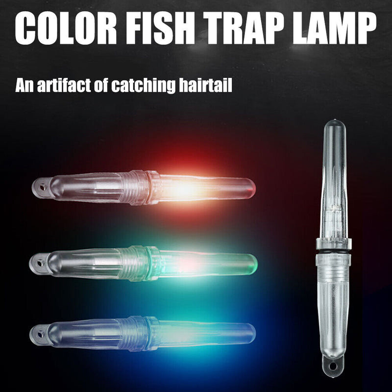 Fishing Light Underwater Fish Attracting Indicator Lure LED Fishing Flash L